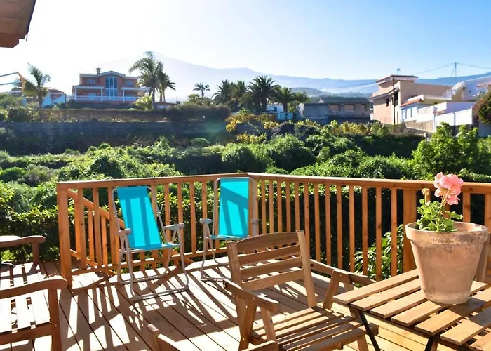 Charming House In Icod De Vinos With Garden 70 M² 度假居